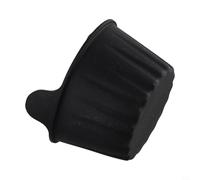 Juego de 4 ramequines de silicona para freidora, huevos, magdalenas, pudines, tartas, natillas, diseño suave no abrasivo (negro)