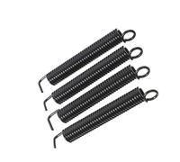 Juego de 4 resortes de trémolo de metal silenciosos para guitarra eléctrica, ofrece vibraciones superiores, resorte de metal
