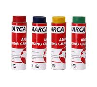 Juego de 4 rotuladores Livestock Markers, High Visibility Wax Crayon for Herd Identification, Quick Dry Color Transfer with Weather Resistant Function, Farm Ranch Field Use, Multi Color Set, 4,13 x