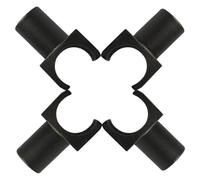 Juego de 4 ruedas para asiento de carril, guía U Shape Sliding Track | U-shape wheelchair seat rail guide accessory designed to provide smooth sliding performance and reliable mobility support.