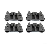 Juego de 4 ruedas para lavavajillas ABS W10195417V de repuesto, 4 ruedas inferiores para lavavajillas, robustas, duraderas, 4 ruedas de cesta para Bosch para siemens para neff, compatibles con 4