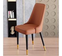 Juego de 4 Sillas de Comedor de Cuero Modernas, Sillas de Cocina, Tocadores, Sillones con Respaldo Alto y Espuma de Alto Rebote para Cocina/Sala de Estar/Mostrador/Salón, Beige