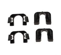 Juego de 4 soportes de cubierta de maletero compatibles con Fiesta Mk7 Focus B-max C-max y para Nissan Qashqai J10 Ds3 piezas de repuesto 1539663 015532109e 8795en clips de plástico negro