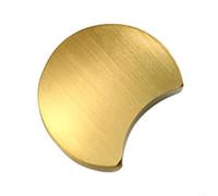 Juego de 4 soportes para palillos de metal con luna dorada, soporte para cuchara y tenedor para uso en cocina y mesa de comedor (dorado)
