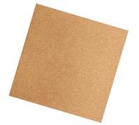 Juego de 4 tableros cuadrados de corcho para anuncios de papel de corcho de 300 mm x 300 mm, papel para impresora H2D, hoja de accesorios