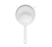 Juego de 4 tamices de harina de cocina con filtros de mano para tamizar harina, colar líquidos y tareas de filtrado de aceite en cocina doméstica y profesional (15 cm)