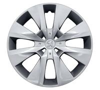 Juego de 4 tapacubos adaptables - para Peugeot 208 - Diámetro 15 Pulgadas - no Originales