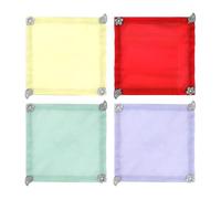 Juego de 4 tapas de vino con peso, tapas de pantalla transpirables, decoración de para exteriores, accesorio de cena de vacaciones, picnic, boda, acompañante, ayuda para reuniones en casa