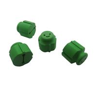Juego de 4 tapas protectoras para cables de alimentación - Cable EU CEE 7/7 - Seguridad infantil, Seguridad en casa, Anti-polvo, Cable PC, PS5, Electrodomésticos, Eco-Responsable, Made in France