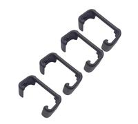Juego de 4 tapas resistentes para rieles de asiento, ajuste general, clips deslizantes para automóvil, repuesto de clip deslizante