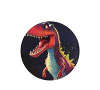 Juego de 4 tarjetas aromáticas de dinosaurio de boca grande para colgar en el armario, baño, ambientadores de coche, de larga duración