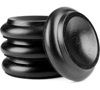 Juego De 4 Tazas De Ruedas De Piano Verticales De Madera Maciza, Tazas De Ruedas para Muebles,De Ruedas,Almohadillas De Fieltro Antideslizantes Y Antiruido,para Protectores De Suelo De Madera Dura
