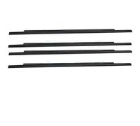 Juego De 4 Tiras Selladoras Ventanas Coche Para Mitsubishi Para Outlander Para Sport GA Banda Burlete Para Cristales Puerta, Negra, Impermeable Moldura exterior ventana