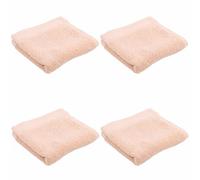 Juego de 4 Toallas de 30 x 30 cm, de algodón 650 g/m², Sibila