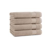 Juego de 4 toallas de baρo Arkwright: 100 % algodσn, 600 g/m², sϊper suaves, de secado rαpido y absorbentes. Imprescindibles de lujo para hoteles