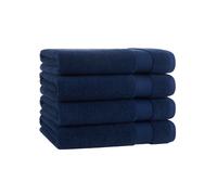 Juego de 4 toallas de baρo Arkwright: 100 % algodσn, 600 g/m², sϊper suaves, de secado rαpido y absorbentes. Imprescindibles de lujo para hoteles