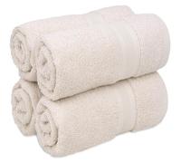 Juego de 4 toallas pequeñas turcas de secado rápido, suaves y de alta absorción, 13 x 13 pulgadas, uso diario, 100 % algodón, para baño, gimnasio y más, juego de toallas de baño (4 piezas, encaje