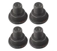 Juego de 4 tornillos de disco de freno 34211161806 para BMW Serie 1, 2, 3, 5, 6 y 7, pernos de fijación de metal, color negro