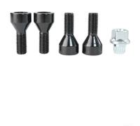 Juego de 4 tuercas de seguridad M14 x 1,25 para BMW Mini Cooper R50 R56 F56 F30 X5 Z4 2er 3er 4er 5er 6er 7er para i3 i8 X1 X3 X4 X6 Cono 60° incluye llave (*1,5)