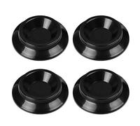 Juego de 4 vasos para ruedas de piano verticales, protección del suelo, almohadillas redondas de transporte, almohadillas antideslizantes y silenciosas, almohadillas para pies de piano, equipo escolar