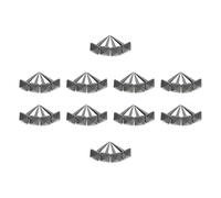 Juego de 40 clavos de hierro tradicionales forjados a mano (1 kg) de cabeza cuadrada rústica negra de 3 pulgadas, clavos decorativos de alta calidad para pared