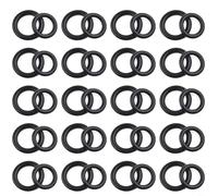 Juego de 40 juntas tóricas de goma para lavadora a presión, accesorios de conexión rápida de 1/4 M22 y 3/8 pulgadas para sellado de conexión de manguera