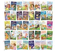 Juego de 40 libros de cuentos | Cuentos cortos en inglés para más de 3 años | Cenicienta, Rapunzel, Robinhood, Blancanieves, Pinocho y otros