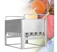 Juego de 40 moldes comerciales de acero inoxidable con 100 palitos, perfectos para el hogar, la cocina y la tienda de postres