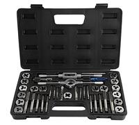 Juego de 40 roscas HSS M3 - M12, machos y terrajas de roscar para bricolaje, mecanizar y morir