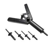 Juego de 41 remachadoras con diseño de carga rápida, compatibilidad de remaches multitamaño para uso profesional