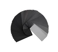 Juego de 45 piezas de papel de lija húmedo y seco, grano 120-5000, hojas abrasivas de 9 x 3,6 pulgadas for metal, madera y joyería