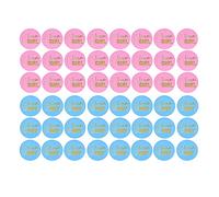 Juego de 48 pegatinas de Gender Reveal Team Boy & Team Perfectamente Gender Reveal Accesorios Boy y Pegatinas