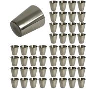 Juego De 48 Vasos De Acero Inoxidable 4cl | Vasos De Shot | Vaso Stamper