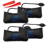 Juego de 4pcs Cojines de Montaje Cuña de Aire de Bomba Alineada Air Wedge Pump Up Bomba de Cuña Carga hasta 300kg Cuña del Aire para Instalación de Ventanas de Puertas y Reparación de Automóviles