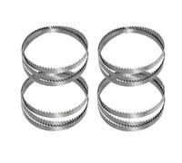 Juego de 4pcs, Hojas De Sierra De Cinta 1140x13x0,6mm de Metal 10/14 dientes, Bimetálico M42
