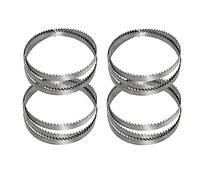 Juego de 4pcs, Hojas De Sierra De Cinta 1140x13x0.6mm de Metal 10/14 dientes Bimetálico M42