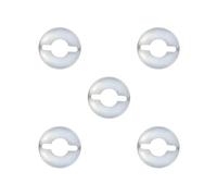 Juego de 5 276 lámparas de aceite con cubierta reflectante para lámpara de petróleo para mochileros en la playa, color plateado, 6.5 pulgadas