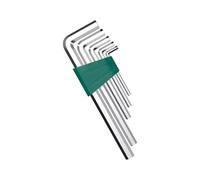 Juego de 5/9 piezas tipo L de acero hexagonal de alta dureza para reparación de máquinas y tareas de mejora del hogar, mango negro, hechizo esencial gloria negra ciruela hechizo esencial