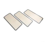 Juego de 5 alfombrillas de silicona para liofilización, no masa, para bandejas adecuadas de cosecha (50 x 21,5 cm)