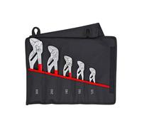 Juego de 5 alicates y llaves inglesas Knipex en estuche de herramientas