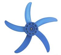 Juego de 5 aspas de ventilador ABS de 20 pulgadas con 500 mm de diámetro y agujero central de 8 mm, compatibles con múltiples modelos de ventilador para mejorar la circulación del aire y reducir los
