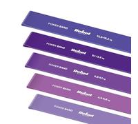 Juego de 5 Bandas de látex para Ejercicio rebelde L 2,3-18,2 kg RBA-3002-PU