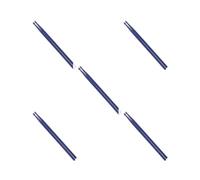 Juego de 5 baquetas de nailon ligeras para aprender y educar, baquetas musicales para principiantes, profesionales, accesorios oscuros, azul oscuro