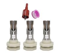 Juego de 5 bebederos automáticos de acero inoxidable para cerdos y cabras con conectores
