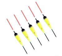 Juego de 5 bobinas flotantes de pesca hechas de madera para aguas poco profundas, con varios pesos de flotabilidad de 2 g, 3 g, 4 g para pesca (2 g)