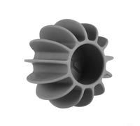 Juego de 5 bolas de silicona para lavar y secar lavadoras para reducir arrugas y eliminar manchas (gris)