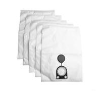 Juego de 5 bolsas de aspiradora compatibles con Metabo ASA 1202 ASA1202 piezas de repuesto hechas para una limpieza eficiente y contención fiable