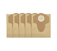 Juego de 5 bolsas de repuesto for aspiradora, varios modelos compatibles con la gama de aspiradoras en seco y húmedo Einhell.