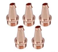 Juego de 5 boquillas de soldadura, boquilla de cobre para alimentador de alambre M16 H35, láser de soldadura portátil, máquina soldadora, alimentación de alambre (1,6 mm)