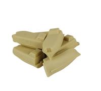 Juego de 5 botes salvavidas de resina sin pintar, modelo de barco/barco (45 x 19 x 19 mm)
